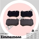 FRONT PADS ZIMMERMAN MERC