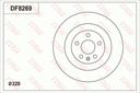 REAR DISC 320MM TRW VOLVO