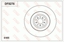 FRONT DISC TRW BENTLEY 405MM