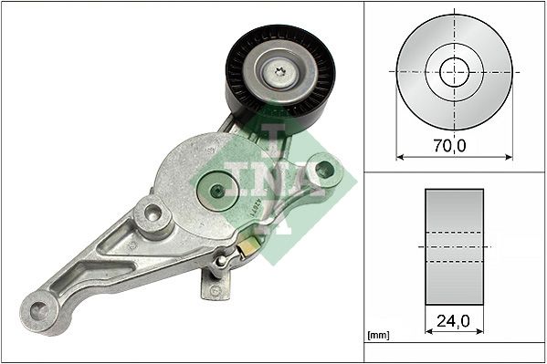 DRIVE BELT TENSIONER INA VAG