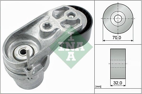 DRIVE BELT TENSIONER INA BMW