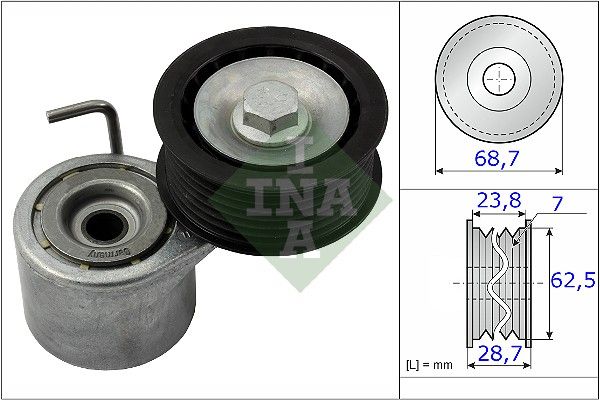 BELT TENSIONER INA VAG