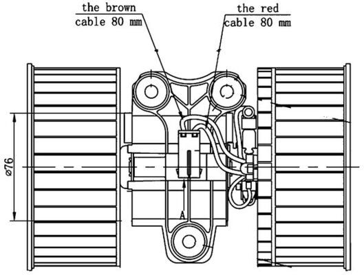 A/C BLOWER MOTOR MAHLE BMW