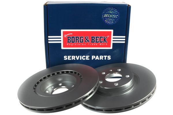 FRONT DISC 284MM BORG & BECK ALFA