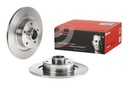 REAR DISC 290MM W/HUB BREMBO RENAULT