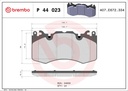 FRONT PADS BREMBO LAND ROVER