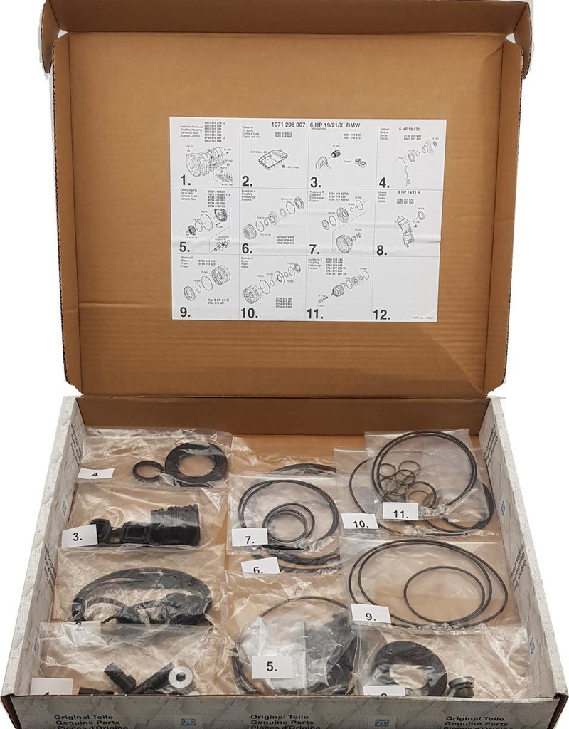 TRANSMISSION GASKET SET ZF BMW VAG