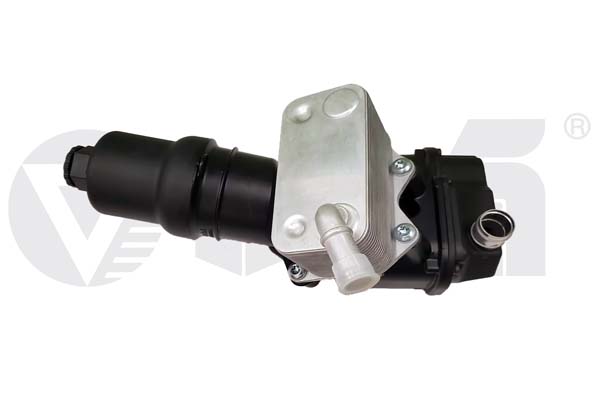 OIL FILTER HOUSING W/COOLER ALLOY VIKA VAG