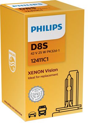 XENON GLOBE PHILIPS D8S 25W 42V