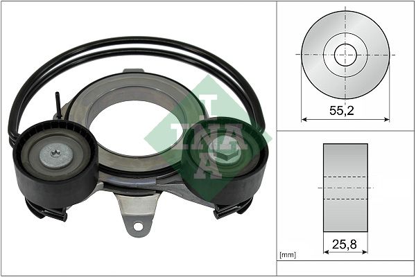 DRIVE BELT TENSIONER INA VAG