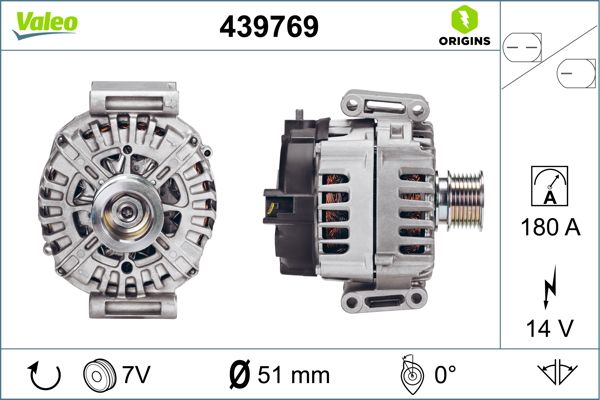 ALTERNATOR VALEO MERC