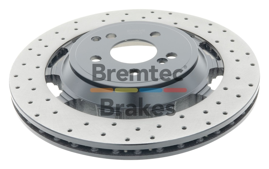 REAR DISCS 360MM CROSS DRILLED BREMTEC MERC