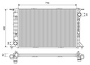 RADIATOR VALEO VAG