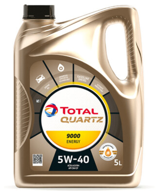 ENGINE OIL 5L 5W40 QUARTZ 9000 TOTAL