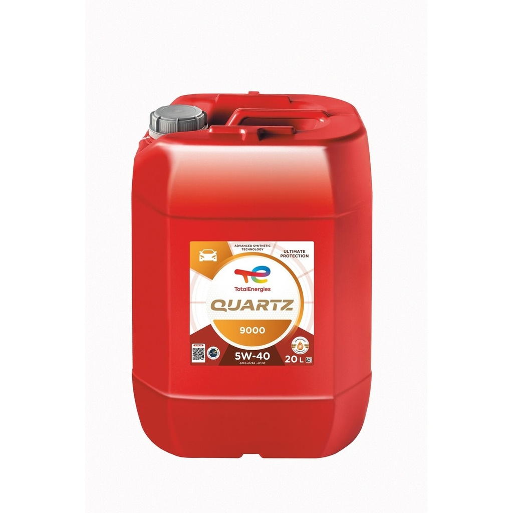 ENGINE OIL 20L 5W40 QUARTZ 9000 TOTAL