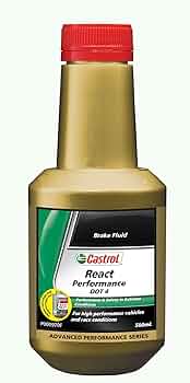 BRAKE FLUID 500ML DOT 4 REACT PERFORMANCE CASTROL