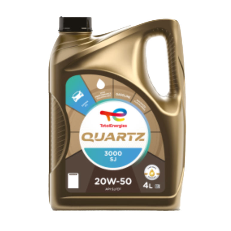 Engine Oil 4L 20W50 Quartz 3000 SJ Total