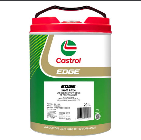 ENGINE OIL 20L 5W30 A3/B4 EDGE CASTROL