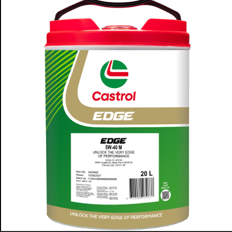 ENGINE OIL 20L 5W40 M EDGE CASTROL