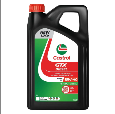 ENGINE OIL 5L 15W40 SP GTX DIESEL CASTROL