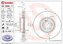 BRAKE DISC FRONT 330MM BREMBO MERC