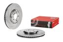 BRAKE DISC FRONT 400MM BREMBO MERC (CROSS DRILLED)