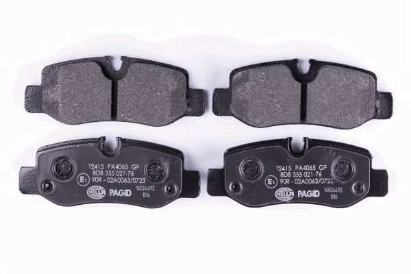 REAR PADS PAGID MERC