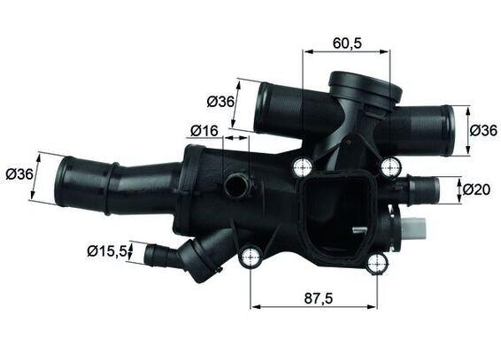 THERMOSTAT MAHLE PSA VOLVO