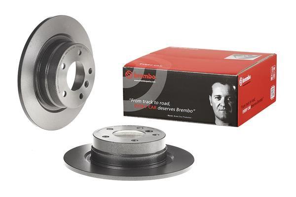 BRAKE DISC REAR 296MM BREMBO BMW