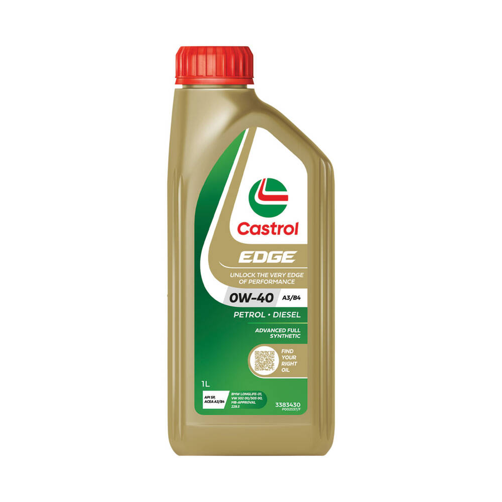 ENGINE OIL 1L 0W40 A3/B4 EDGE CASTROL