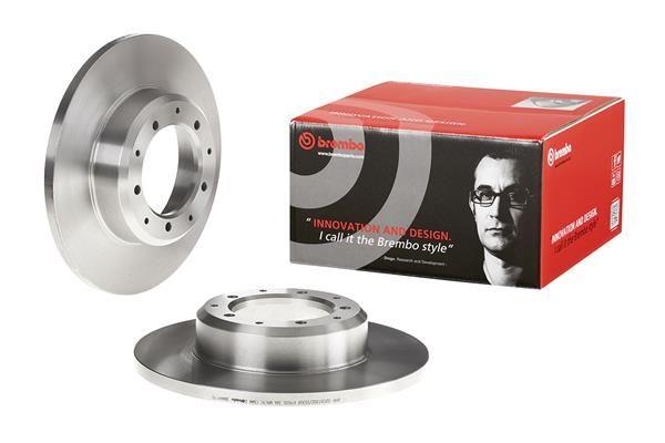 BRAKE DISC REAR 298MM BREMBO LAND ROVER