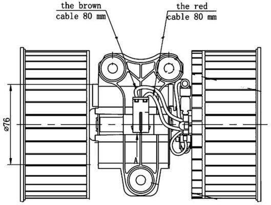 A/C BLOWER MOTOR MAHLE BMW