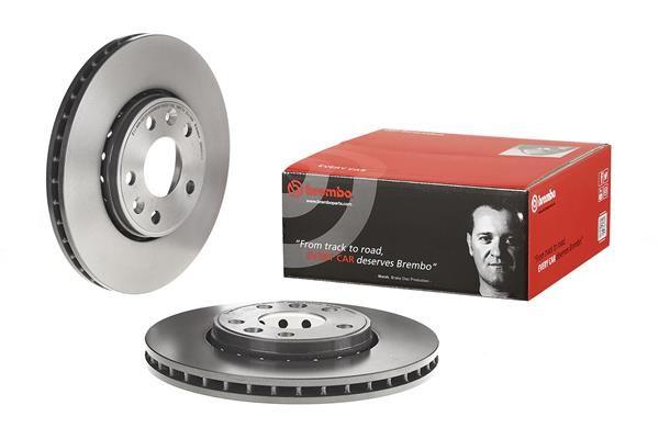 BRAKE DISC FRONT 296MM BREMBO RENAULT