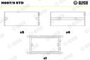 MAIN BEARING SET GLYCO BMW
