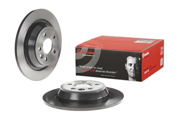 BRAKE DISC REAR 302MM BREMBO LAND ROVER