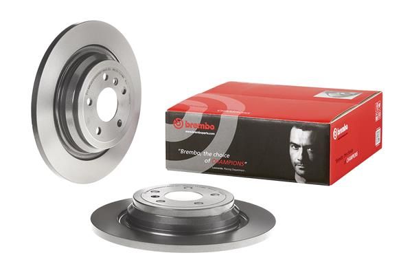 REAR DISC 325MM BREMBO SOLID MERC