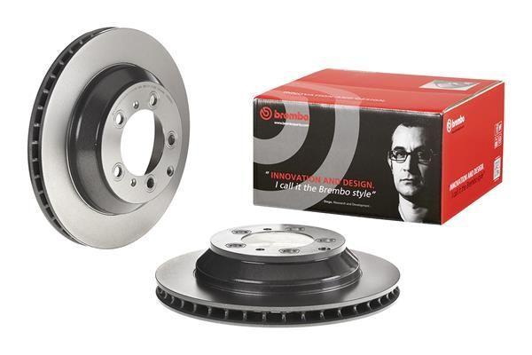 BRAKE DISC REAR 330MM BREMBO PORSCHE