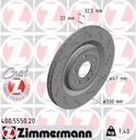 REAR DISC 330MM ZIMMERMANN MERC CROSS DRILLED