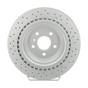 REAR DISC 345MM CROSS DRILLED FERODO MERC