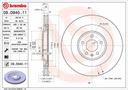 BRAKE DISC REAR 356MM BREMBO PORSCHE