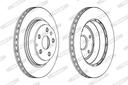 BRAKE DISC REAR 358MM FERODO VAG