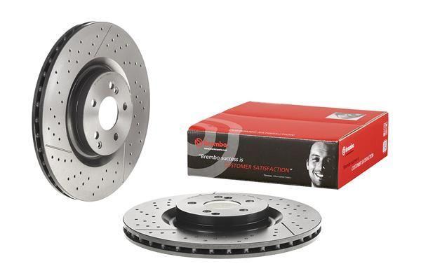 BRAKE DISC REAR 360MM BREMBO MERC