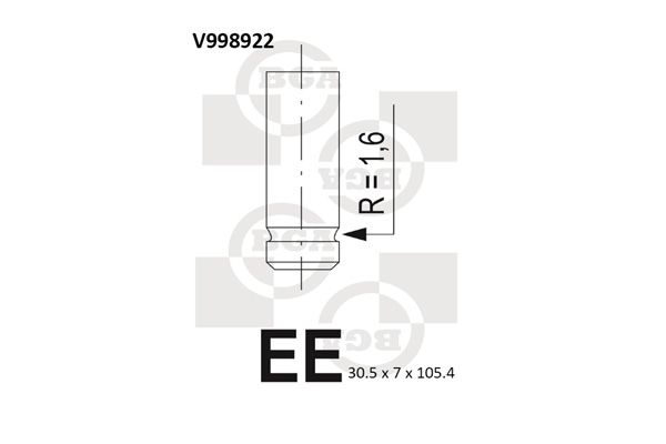 VALVE INLET BGA MERC