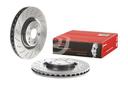 BRAKE DISC FRONT 344MM BREMBO MERC (CROSS DRILLED)