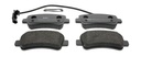 REAR PADS W/SENSOR FERODO RENAULT