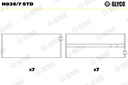 MAIN BEARINGS SET GLYCO VAG