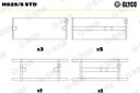 MAIN BEARINGS SET GLYCO VAG