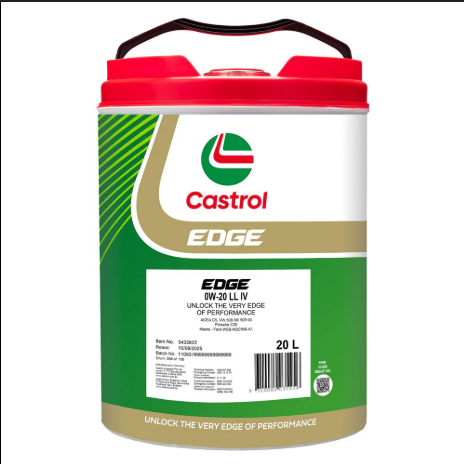 ENGINE OIL 20L 0W20 EDGE LL IV CASTROL