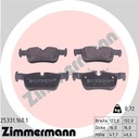 REAR PADS ZIMMERMANN BMW/MINI