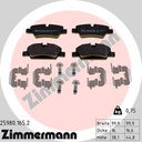 REAR PADS ZIMMERMANN MINI